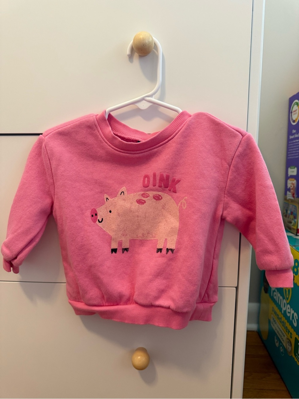 Old Navy pig sweatshirt